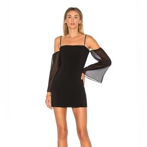 Privacy Please Black Mini Dress